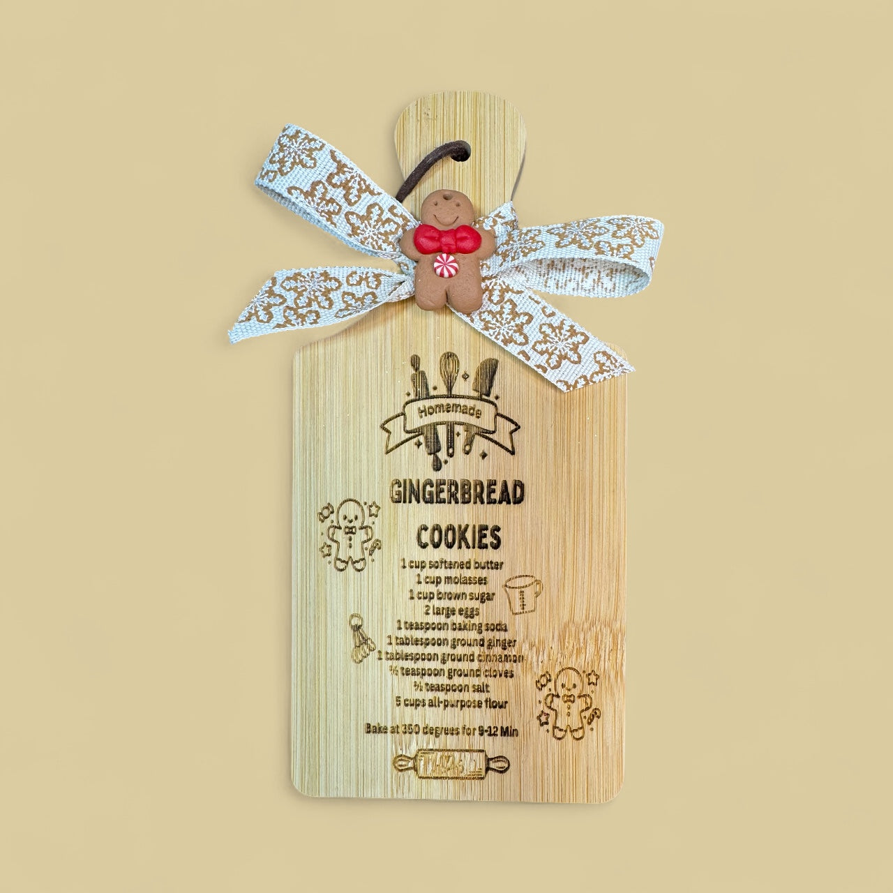 Gingerbread Cookies Mini Charcuterie Board