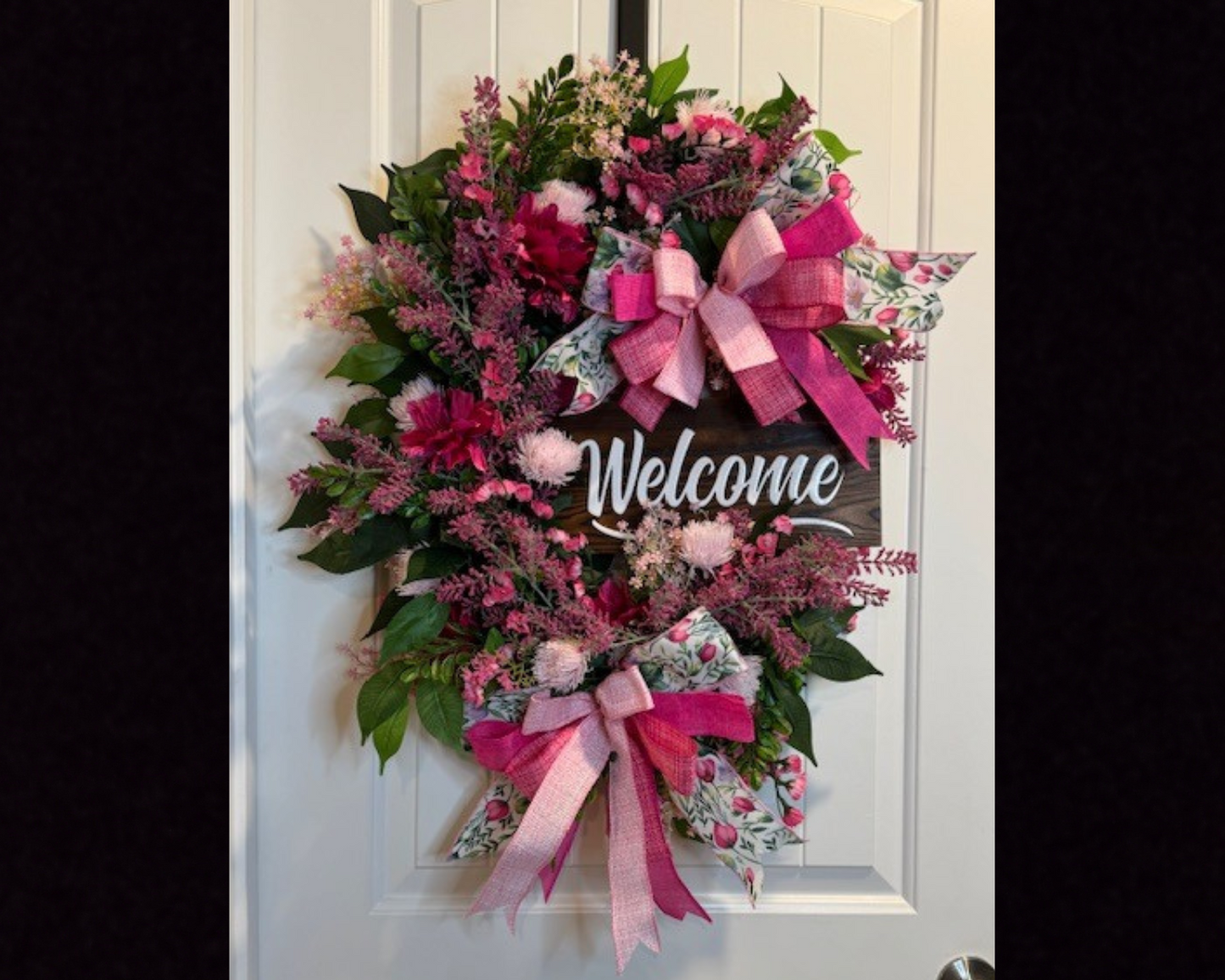 Luxury Spring Pink Wreath