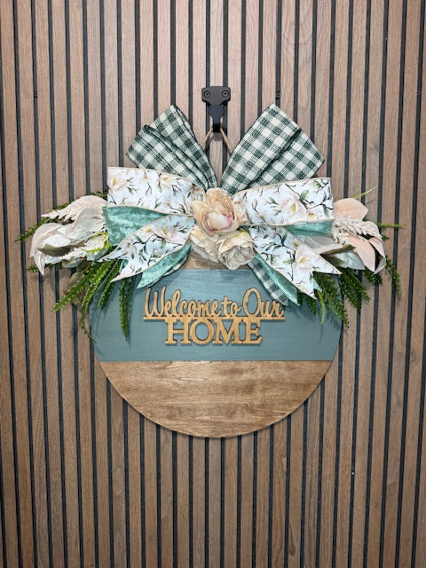 3D "Welcome" Door Hanger