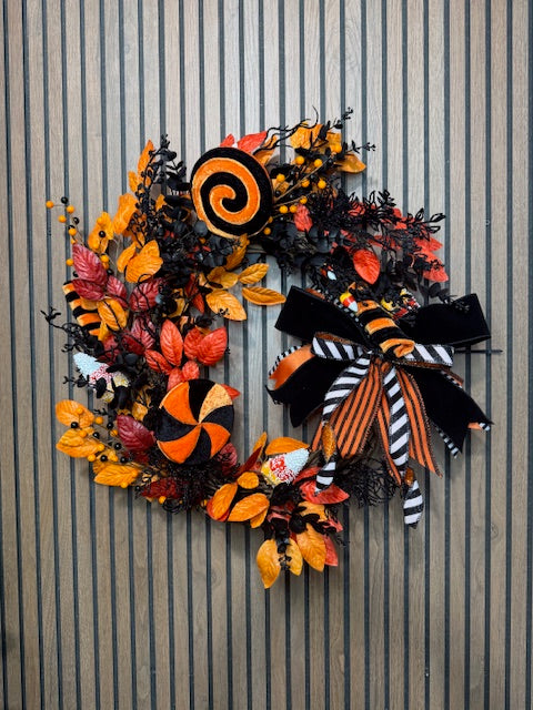 Wickedly Whimsical Halloween Wreath