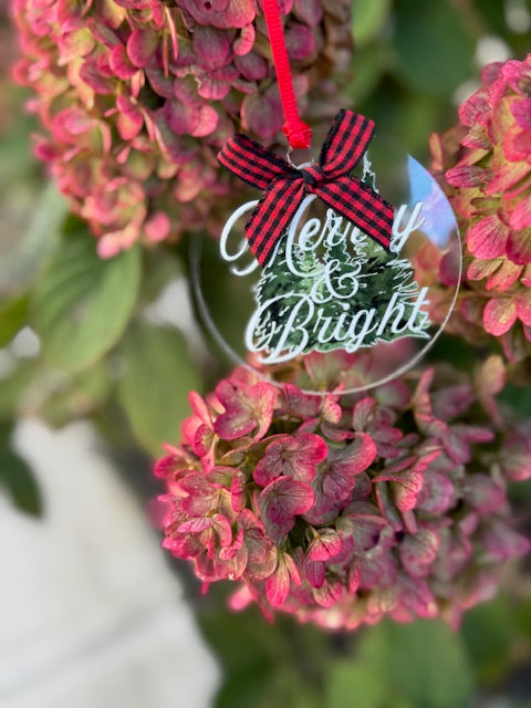 Merry & Bright Ornament